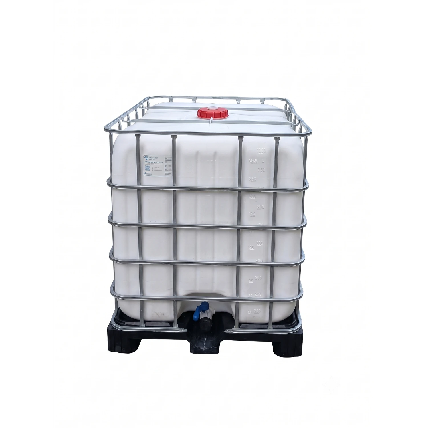 Regenwassertank lichtdicht 1000 Liter, auf Kunststoffpalette