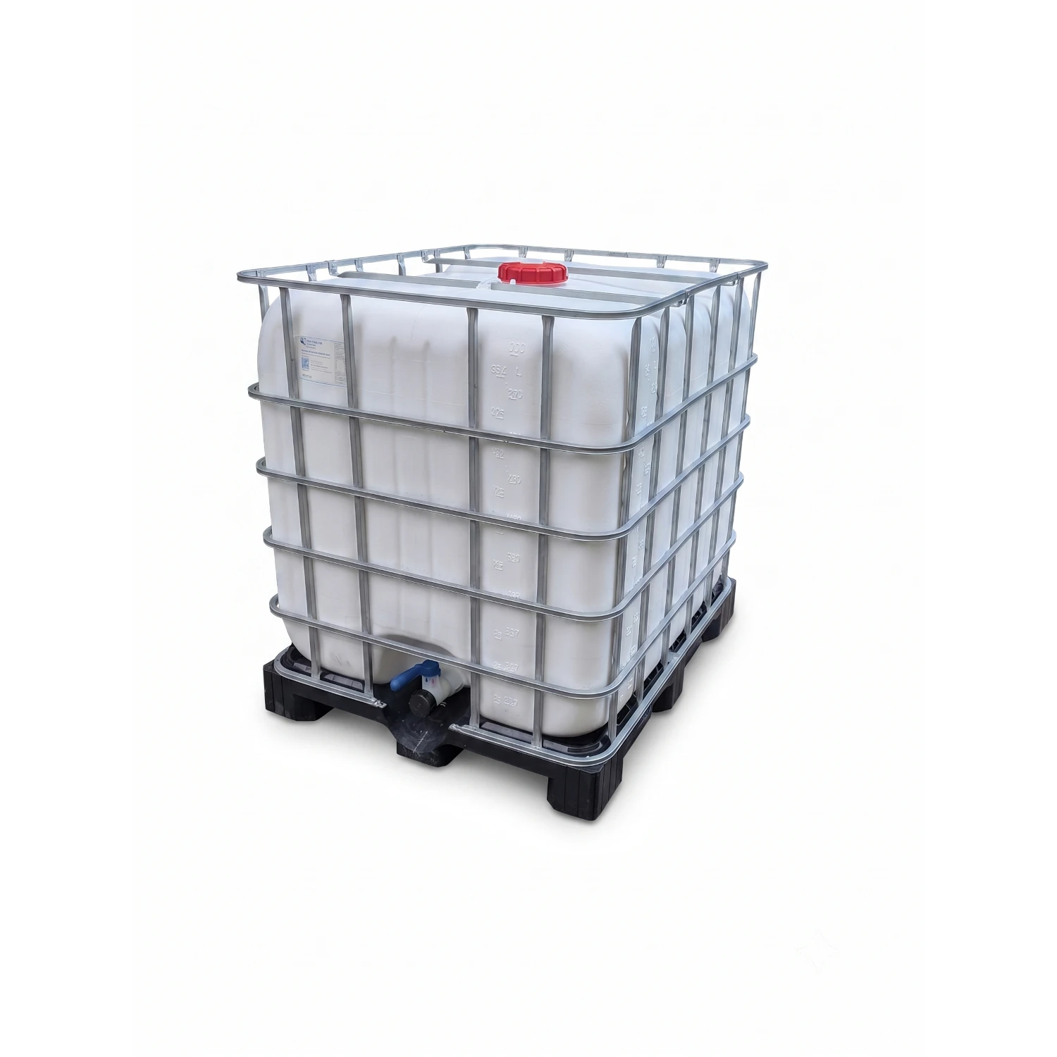 Regenwassertank lichtdicht 1000 Liter, auf Kunststoffpalette – Bild 2